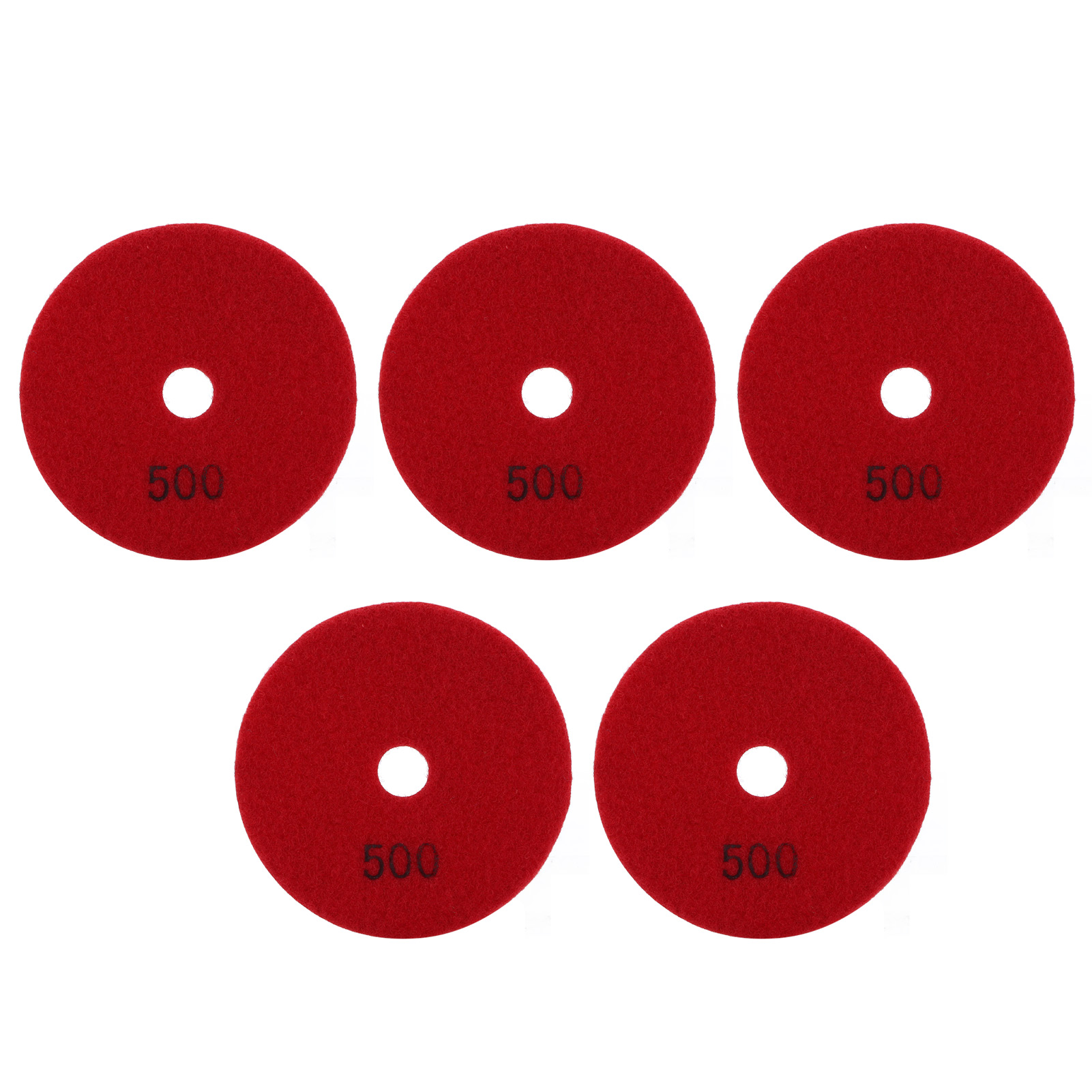Set Mit 5 Diamant-nasspolierscheiben (10 Cm Durchmesser) Für Marmor, Granit Und Keramik