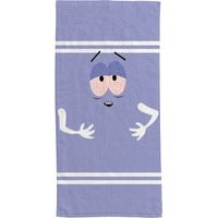 1 South Park Badetuch, 40 X 70 Cm, 300 G/m² Baumwollmischgewebe, Mauve, Ideal Für Fans Der Zeichentrickserie Und Den Täglichen Gebrauch