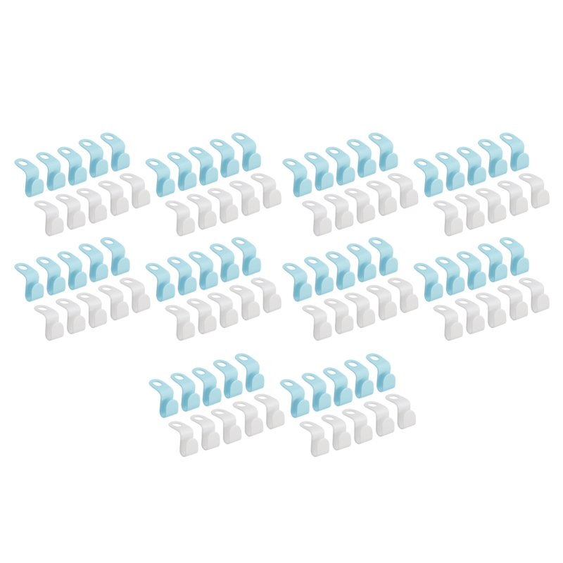 Packung Mit 100 Platzsparenden Kleiderhaken Für Optimale Aufbewahrung
