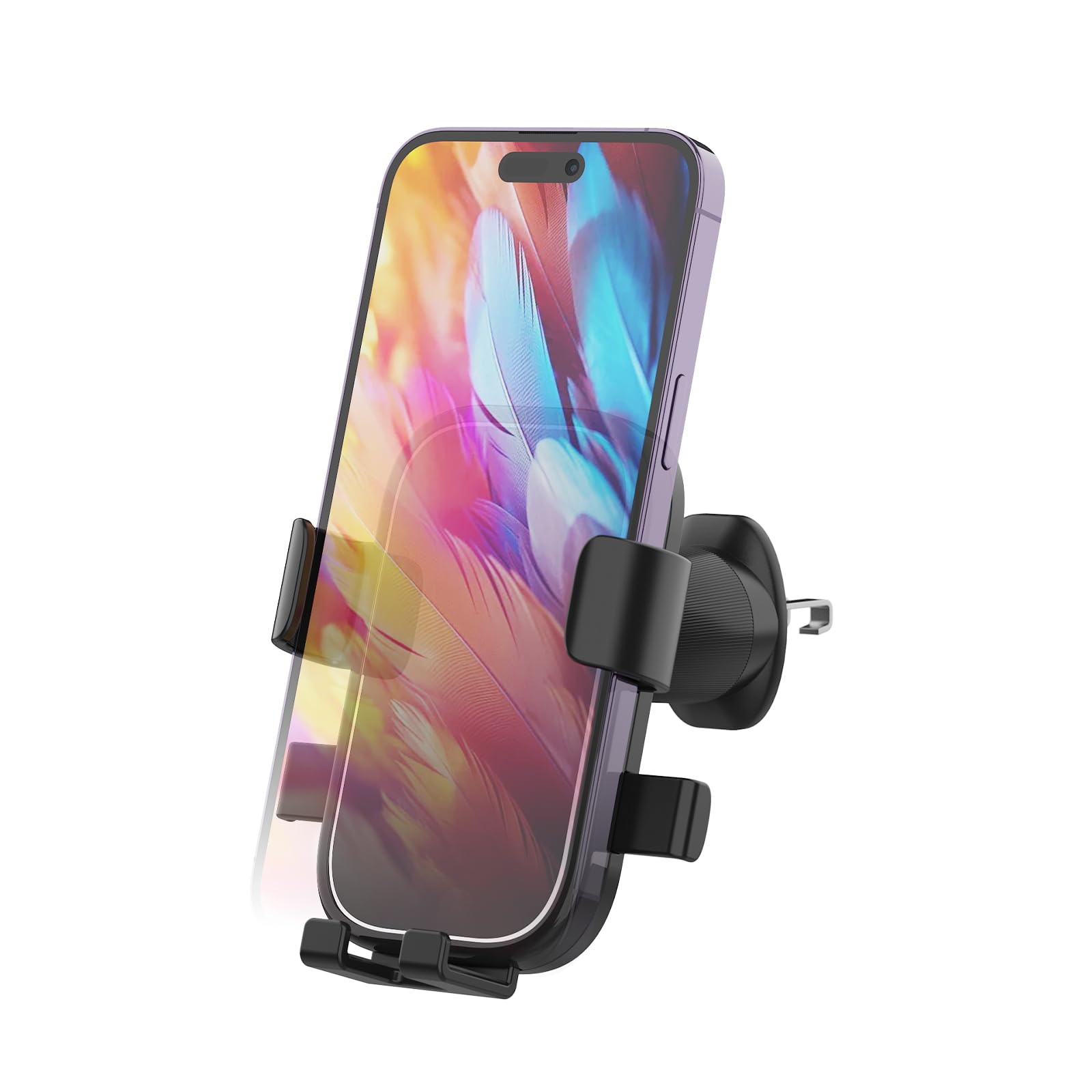 Handyhalterung Für Die Lüftungsschlitze Im Auto Mit Automatischer Befestigung, 360°-drehung, Einhandbedienung, Kompatibel Mit Smartphones Von 4,7 Bis 7 Zoll (inkl. Hülle).