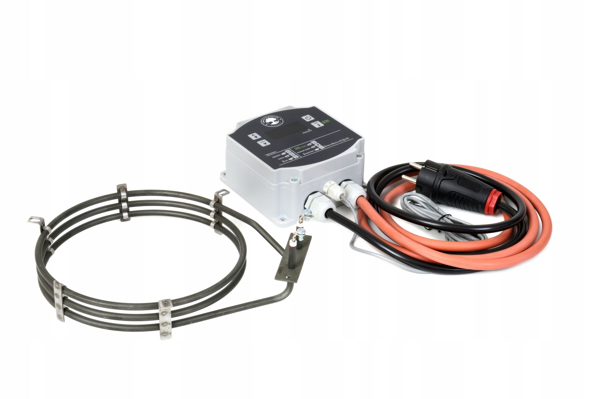 Regler + Heizung 3500w Für Räucherkammern Und Trockner