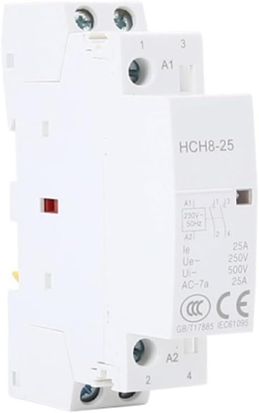 Haushalts-gleichspannungsschütz, Multifunktionaler Modulschalter Für Fernbedienung, Licht, Heizung, Lüftung (2p 25a 1no1nc)