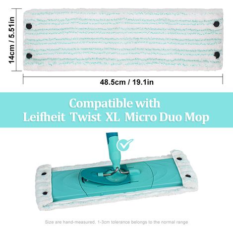 Geeignet Zur Verwendung Mit Leifheit Clean Twist Xl Microduo (4er-packung, Für Trockene Und Nasse Oberflächen)