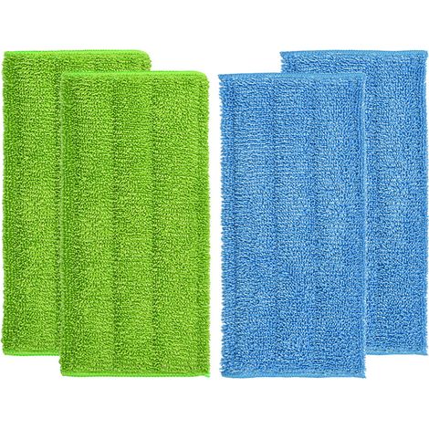 Geeignet Für Swiffer Wetjet Flachwischtücher (4er-packung), Dicke, Selbstklebende Wischmoppköpfe, Für Die Nass- Und Trockenreinigung.