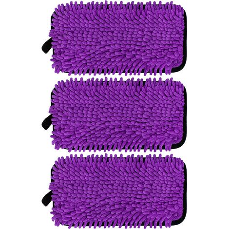 Geeignet Für Wiederverwendbare Swifferwet Jet Reinigungsmatten, Chenille-bodenreinigungsmatten, Für Nass- Und Trockenreinigung, 3-teiliges Set.
