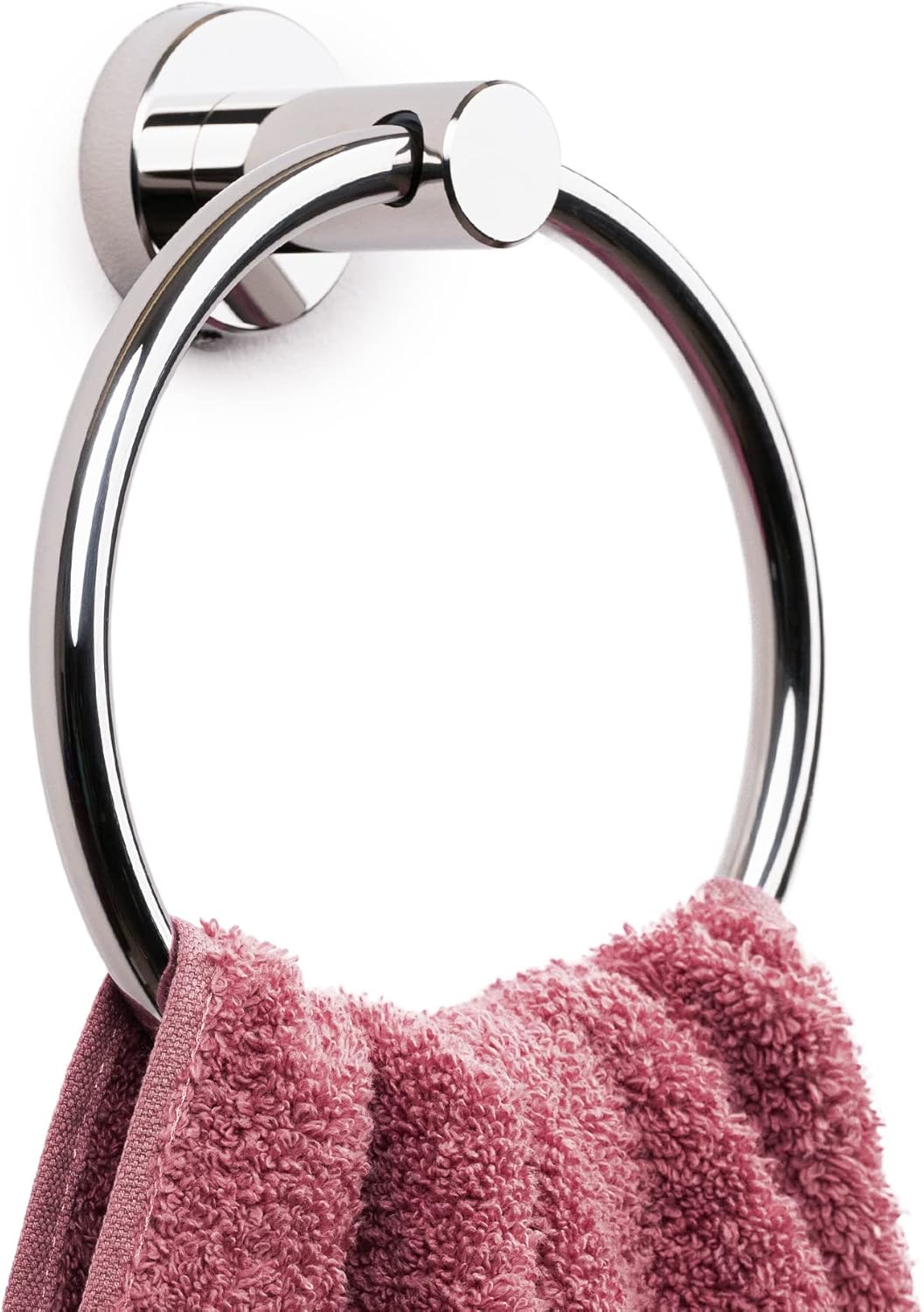 Handtuchring Aus Chrom, Handtuchhalter Fürs Badezimmer Wandmontierter Handtuchhalter, Badezimmeraccessoires