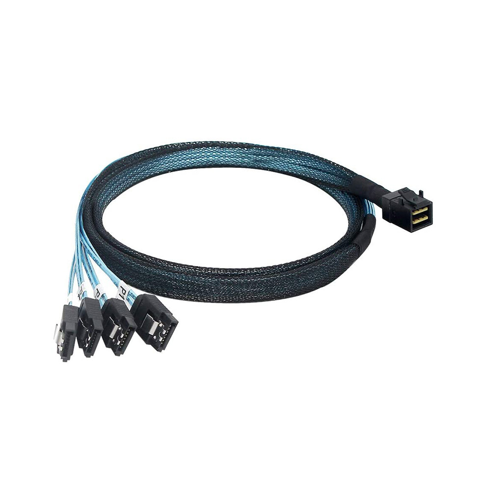 Internes Sas-kabel Sff-8643 Bis Unterbrechung Vorne Kompatibel Controller Festplatte 3.3 Fuß