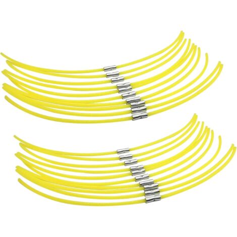 Packung Mit 20 Ersatz-trimmerfadenspulen F016800174 Für Bosch Art 23 Combitrim Freischneider – Länge 31 Cm – Durchmesser: 3,5 Mm