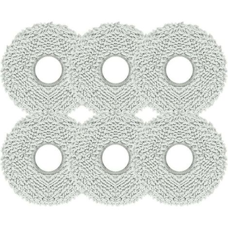 6er-pack Ersatzreinigungstücher Für Ecovacs Deebot T20 Omni – Für Ecovacs Deebot T20 Omni – Reinigungstuch Kompatibel Mit Ecovacs Deebot T20 Omni