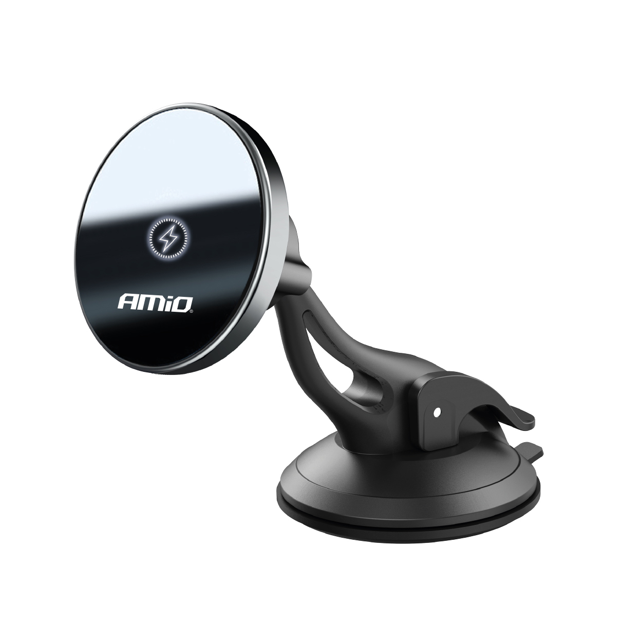 Autohandyhalterung Mit Induktivem Ladegerät Für Die Windschutzscheibe My Mag 15w Amio-03775