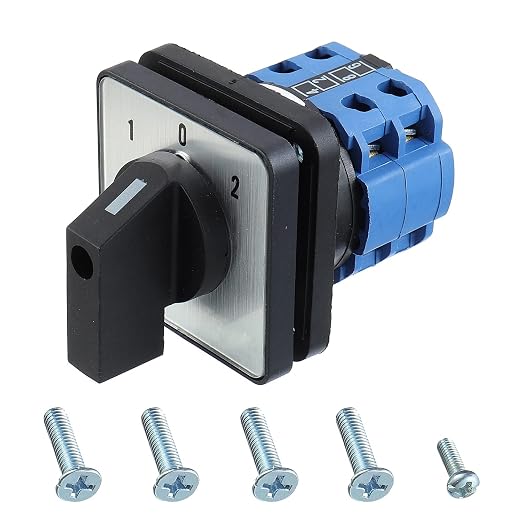 3-positionen-drehgeber-schalter Mit 8 Anschlüssen, 20 A/500 V