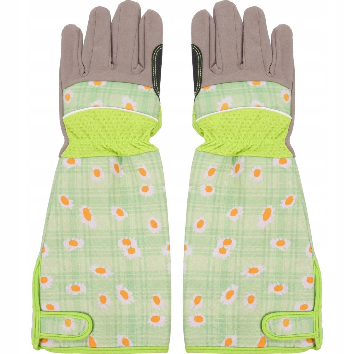 1 Paar Pu Stoff Schutz Gartenhandschuhe