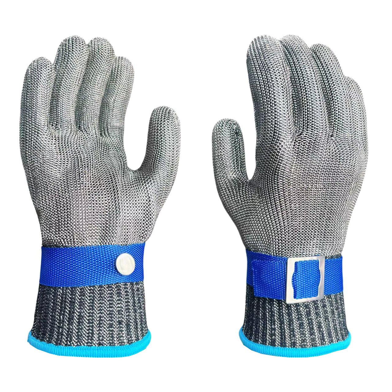 Fleischwolf-schneider, Schutzhandschuhe Für Die Fleischverarbeitung, Schnittfeste Edelstahlhandschuhe (2 Handschuhe)