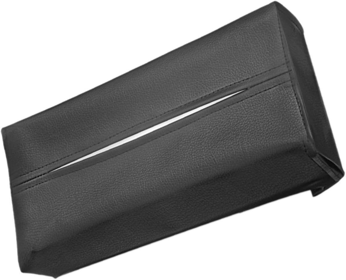 Leder-taschentuchbox Fürs Auto, Hygienischer Halter Für Die Rückbank, Praktische Aufbewahrung Und Elegantes Design, Taschentuchbox-abdeckung Für Sonnenblende Und Kopfstütze (24 X 13 X 5 Cm)