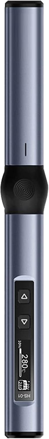 Elektrisches Lötset, Dc/96w Pd/65w Mini-lötset, Schnellheizen 80 Bis 420℃/180-780℉, Mit Lötspitzen, Oled-bildschirm (grau-blau)