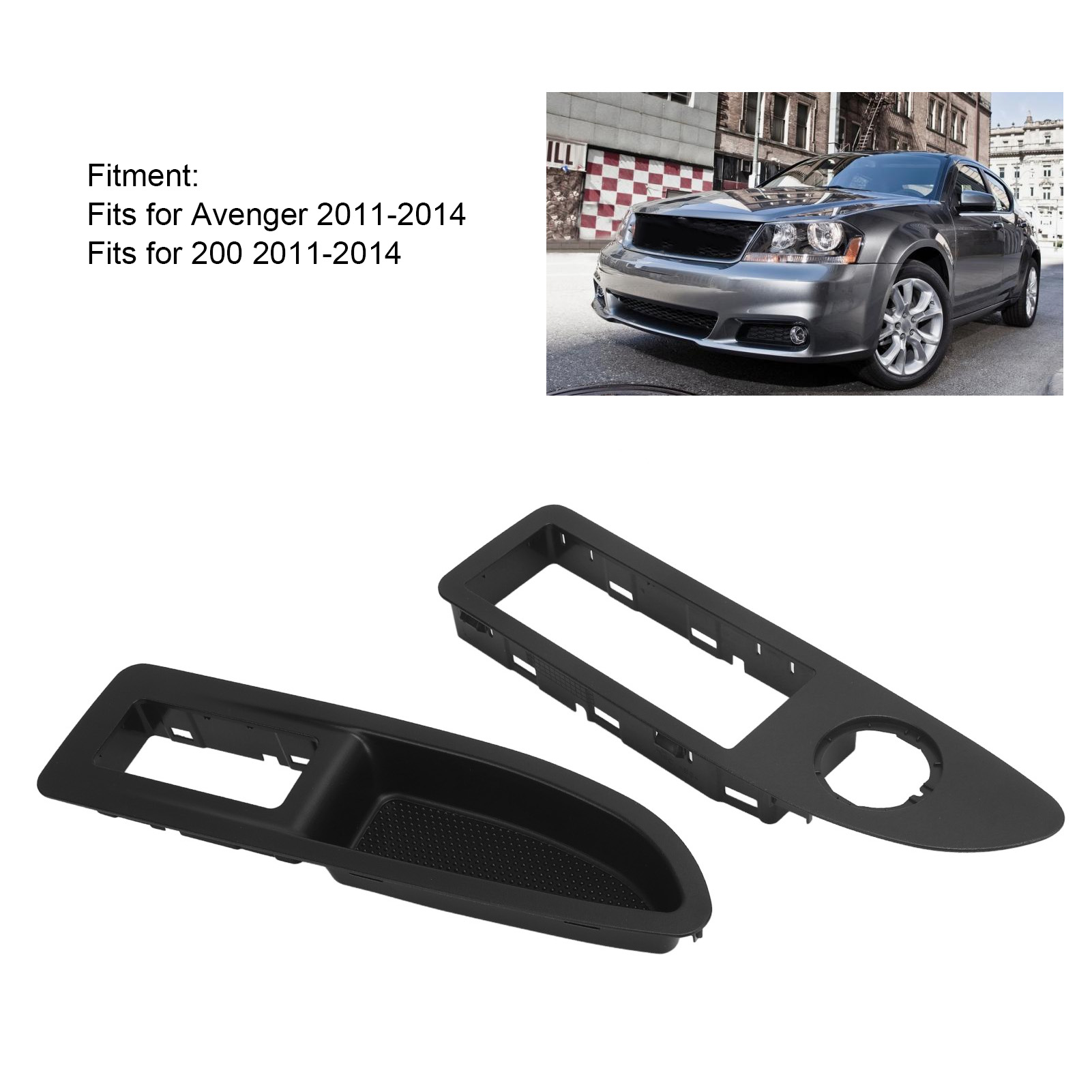 Fensterheberschalter-emblem 68223848aa Für Dodge Avenger 2011–2014 – 2er-pack