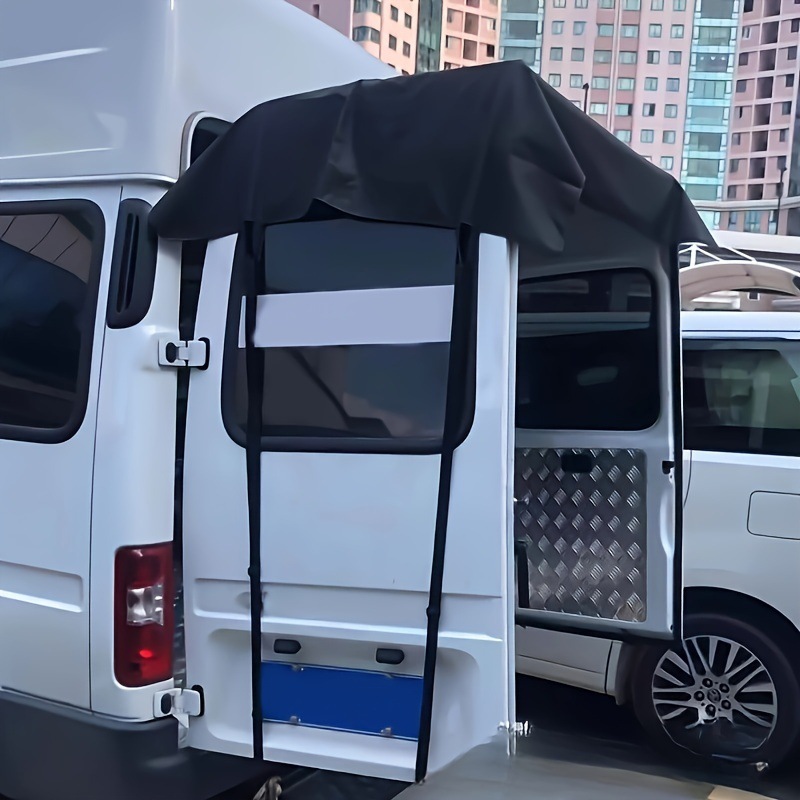 Sonnenschutzabdeckung Für Die Hecktür Von Transportern – Wind- Und Sonnenabweisende Abdeckung Für Transporter Und Wohnmobile – 180 Cm X 114 Cm