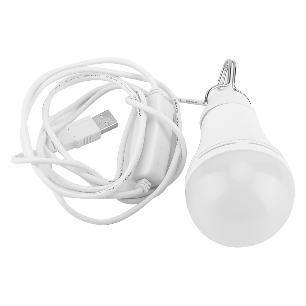 Mehrfarbige, Per Usb Wiederaufladbare Led-glühbirne (10w) Für Camping, Reisen Und Den Gebrauch Zu Hause.