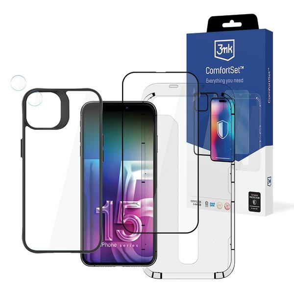 Iphone 15 Plus 3mk 4-in-1 Schutzset