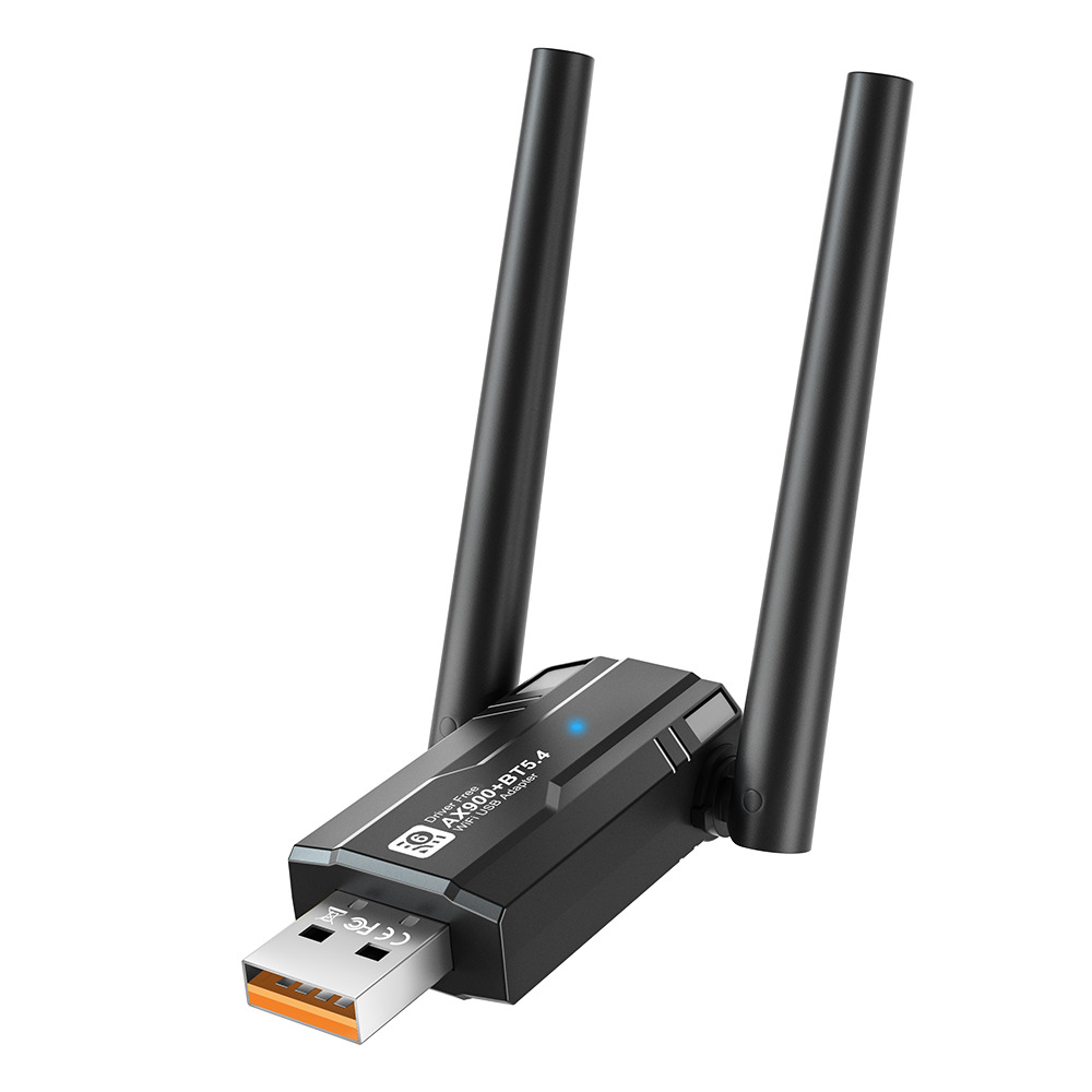 Usb 3.0 Bluetooth Wlan Adapter Ax900mbs, Wifi6 Und Bluetooth 5.4 Dongle Für Pc 2,4ghz/5ghz 5dbi Interne Antenne Kompatibel Mit Windows 11/10/8.1/8/7, Für Pc/desktop/laptop