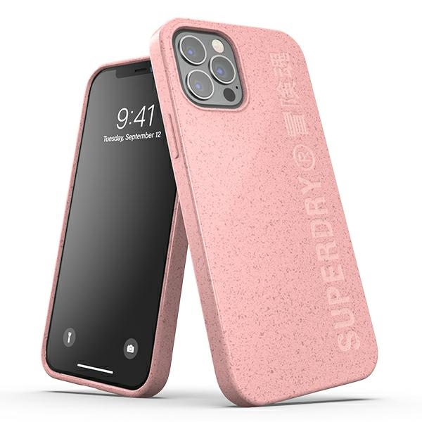 Superdry Snap Iphone 12/12 Pro Kompostierbare Hülle Rosa/rosa 42621