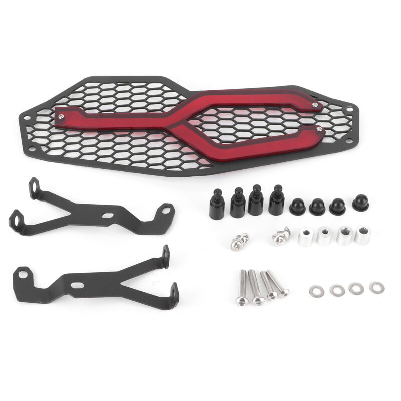Motorrad-scheinwerfergrill-schutz, Frontlampenschirm Mit Zubehör, Passend Für F750gs/f850gs 2018-2019, Rot