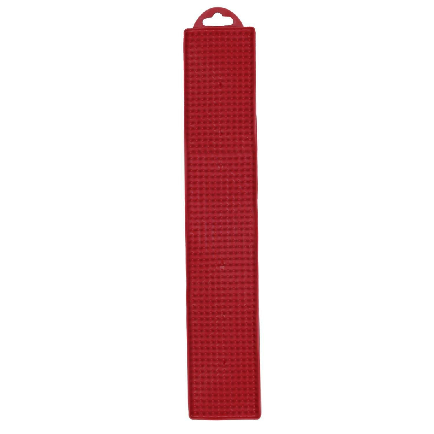 Schmale Matte/ablaufschale Aus Kunststoff, Rot, Modern