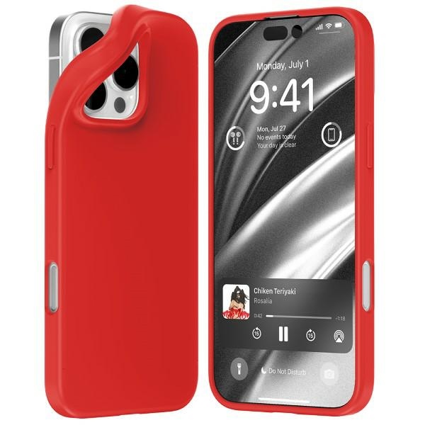 Mercury Soft Iphone 16 Pro Max 6,9" Rot/rot