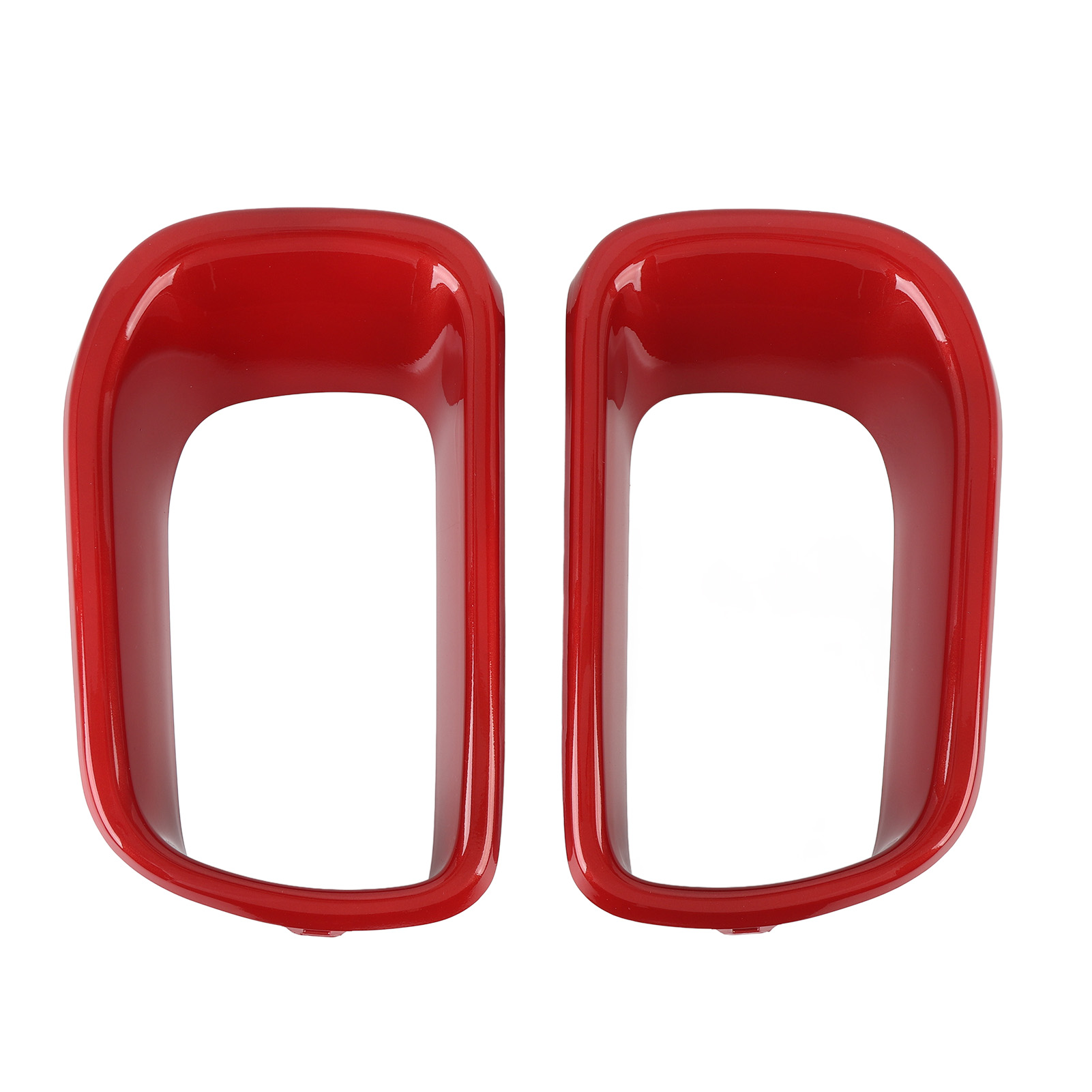 Frontstoßstangen-lüftungsgitter Mit Schutzgitter 51117337810 Hochfestes Rotes Abs Für Mini Cooper 2014–2021 2-teiliges Set