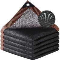 1 Schattiernetz, Hdpe, Uv-beständig 80–95 %, Metallösen, Für Garten, Gewächshaus, Balkon, Terrasse