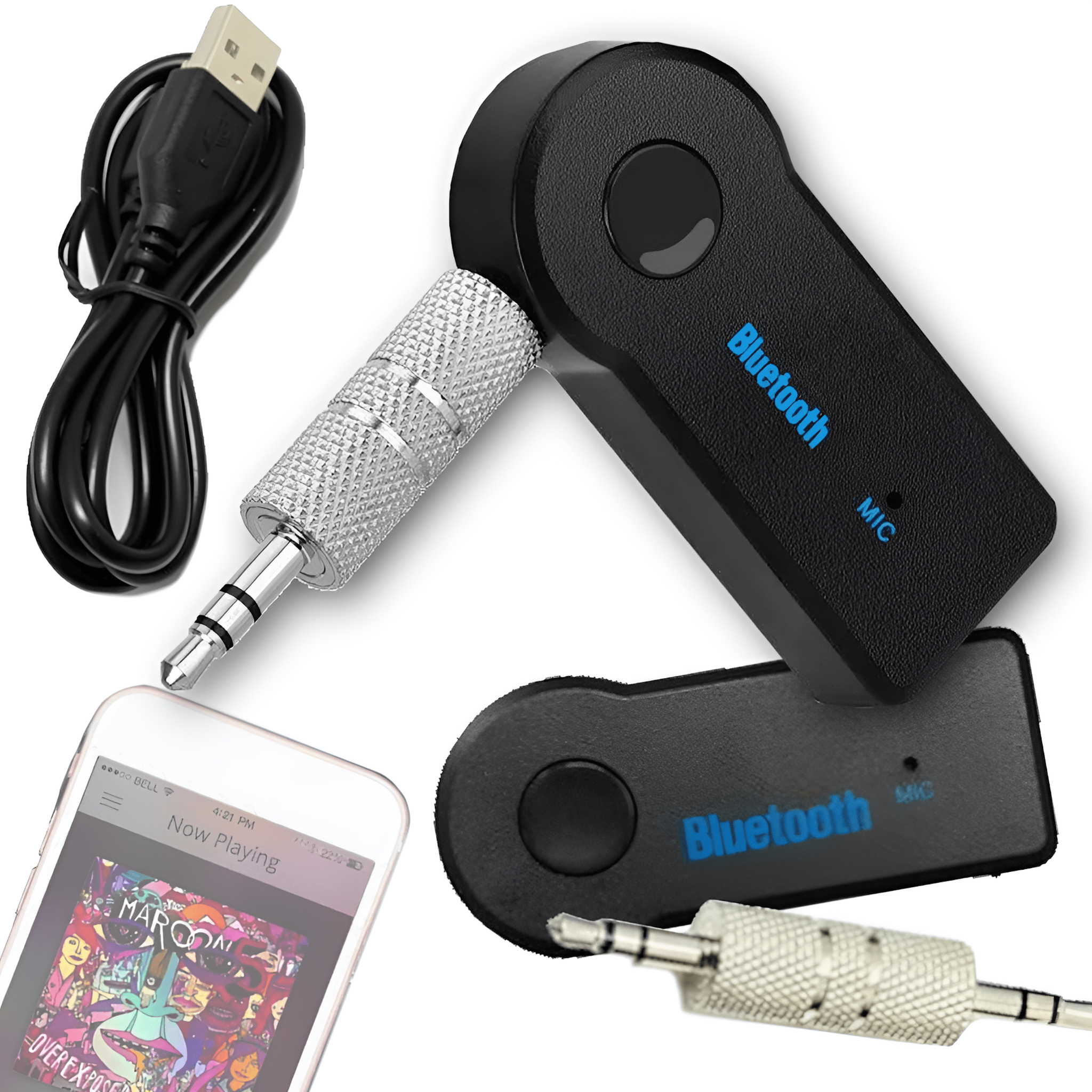 Adapterempfänger, Bluetooth-empfänger, 3,5-mm-klinkenanschluss, Aux-kopfhörer
