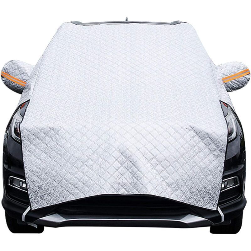 Faltbare Magnetische Windschutzscheibenabdeckung Für Autos – Frost- Und Uv-schutz, Einfache Montage, Universalgröße