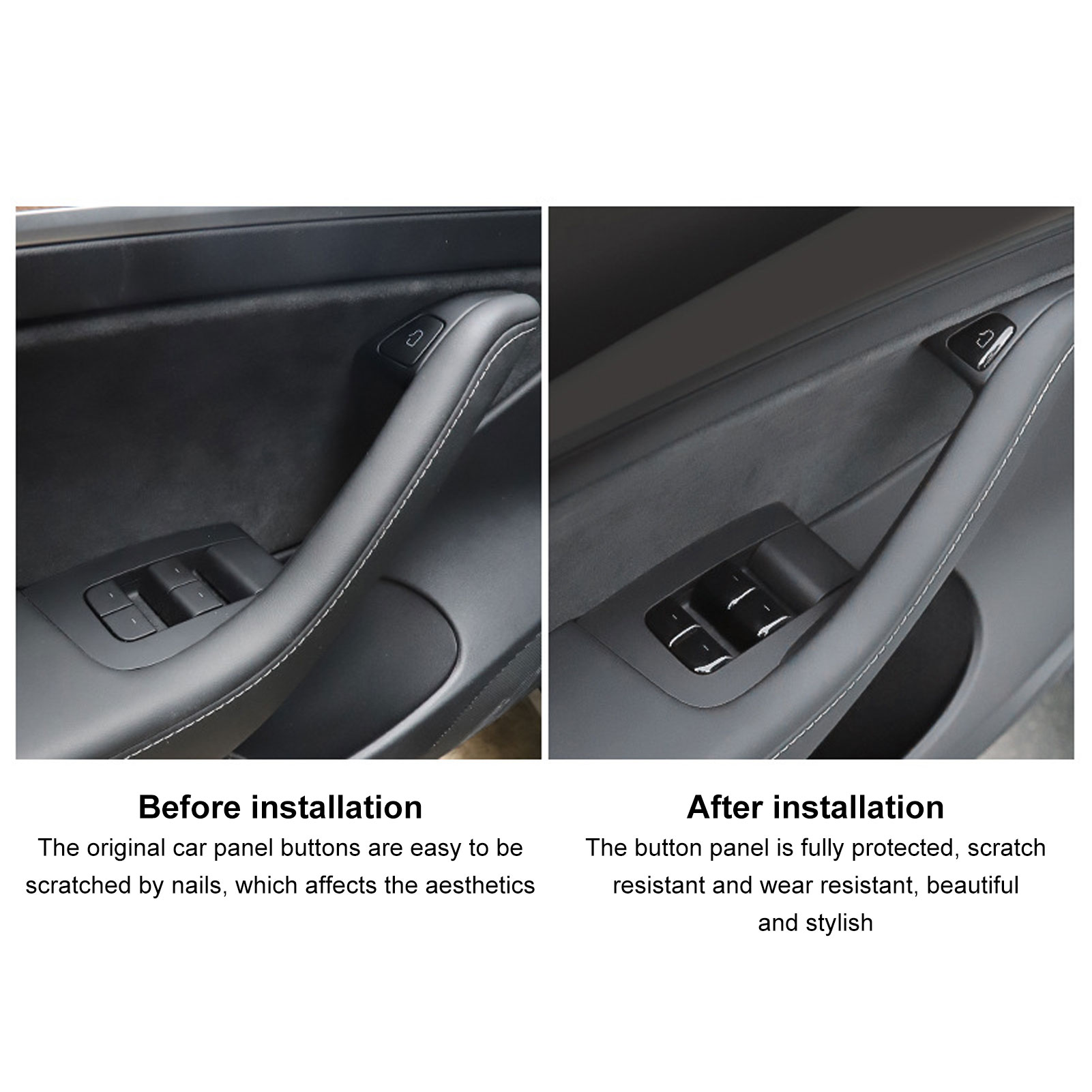 Windschutzscheibenaufkleber, Stoßstangenverstärkungskleber Für Tesla Model Y / Model 3 2017-2021