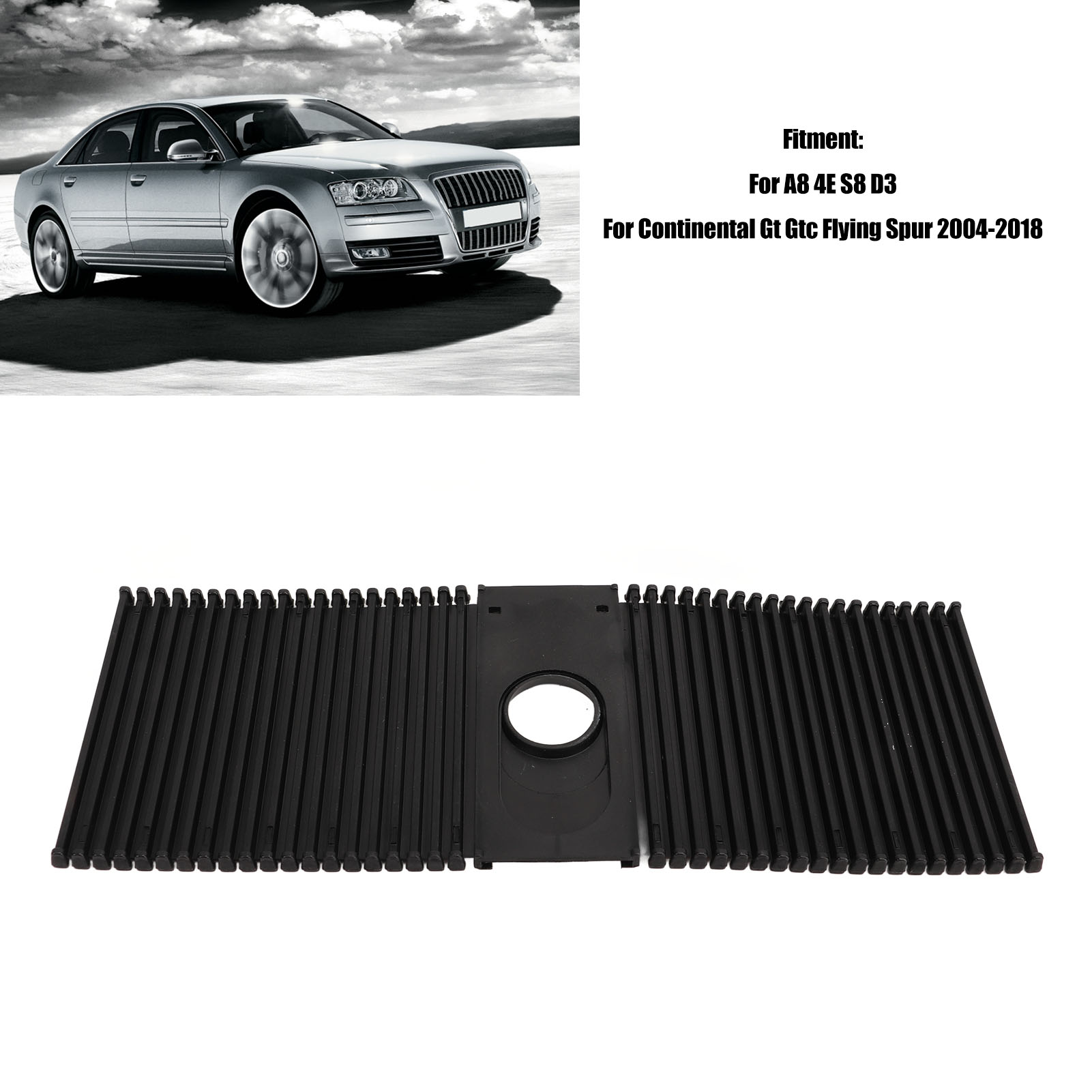 Schwarzer Schutzring Für Den Linken Schalthebel (lhd) - Kompatibel Mit Audi A8 4e/s8 D3 Und Bentley Continental 2004-2018