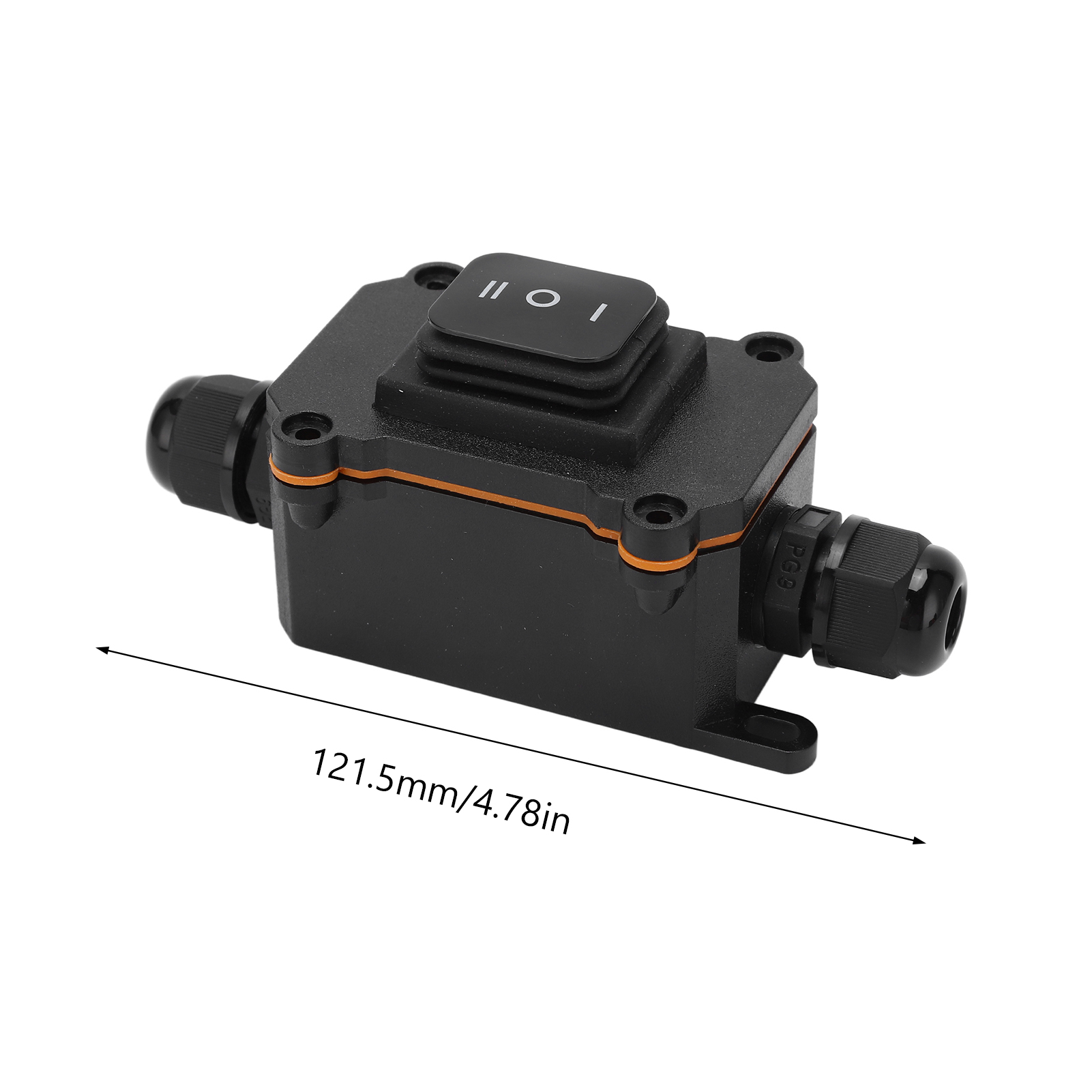 3-positionen-wippschalter Ein/aus/ein, 12 V 16 A, Ip68, Universell Für Auto, Boot, Wohnmobil
