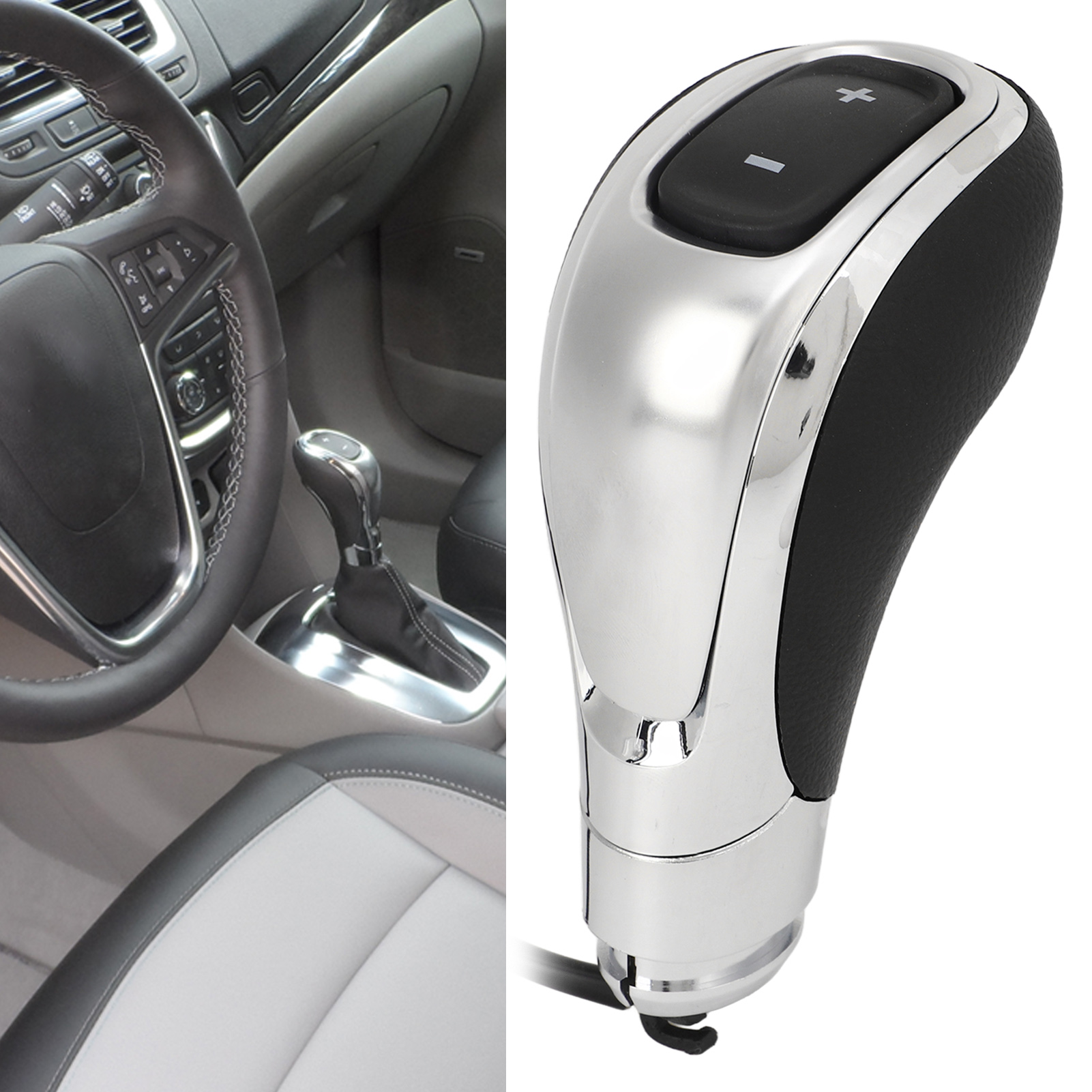 Automatik-schaltknauf Für Buick Encore At 2013–2019 Oem-ersatzteil 2277550 Glattes, Schwarzes Abs