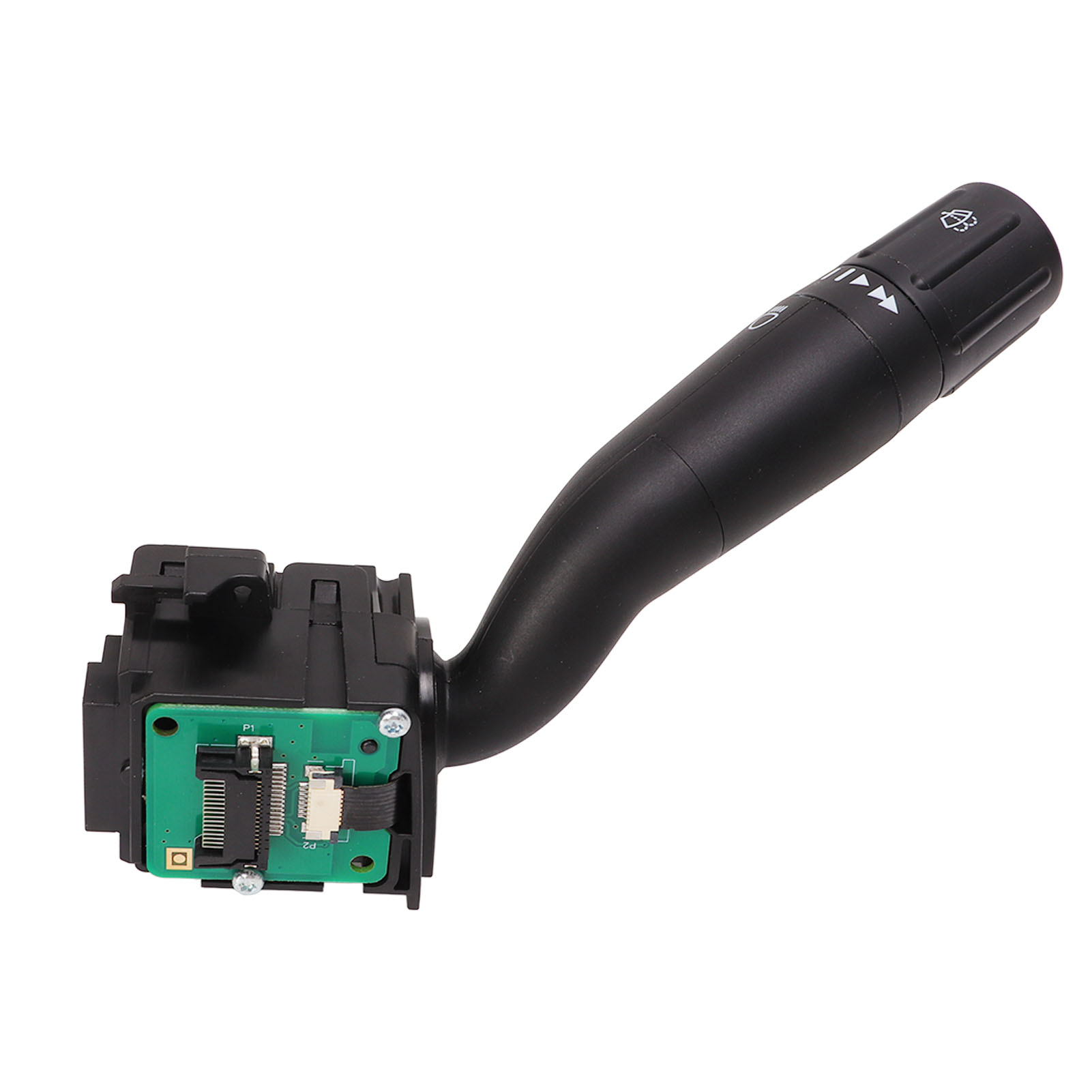 Bc3z 13k359 Ba Blinker- Und Scheibenwischerschalter Aus Schwarzem Kunststoff Und Metall Für Ford 2011-2013