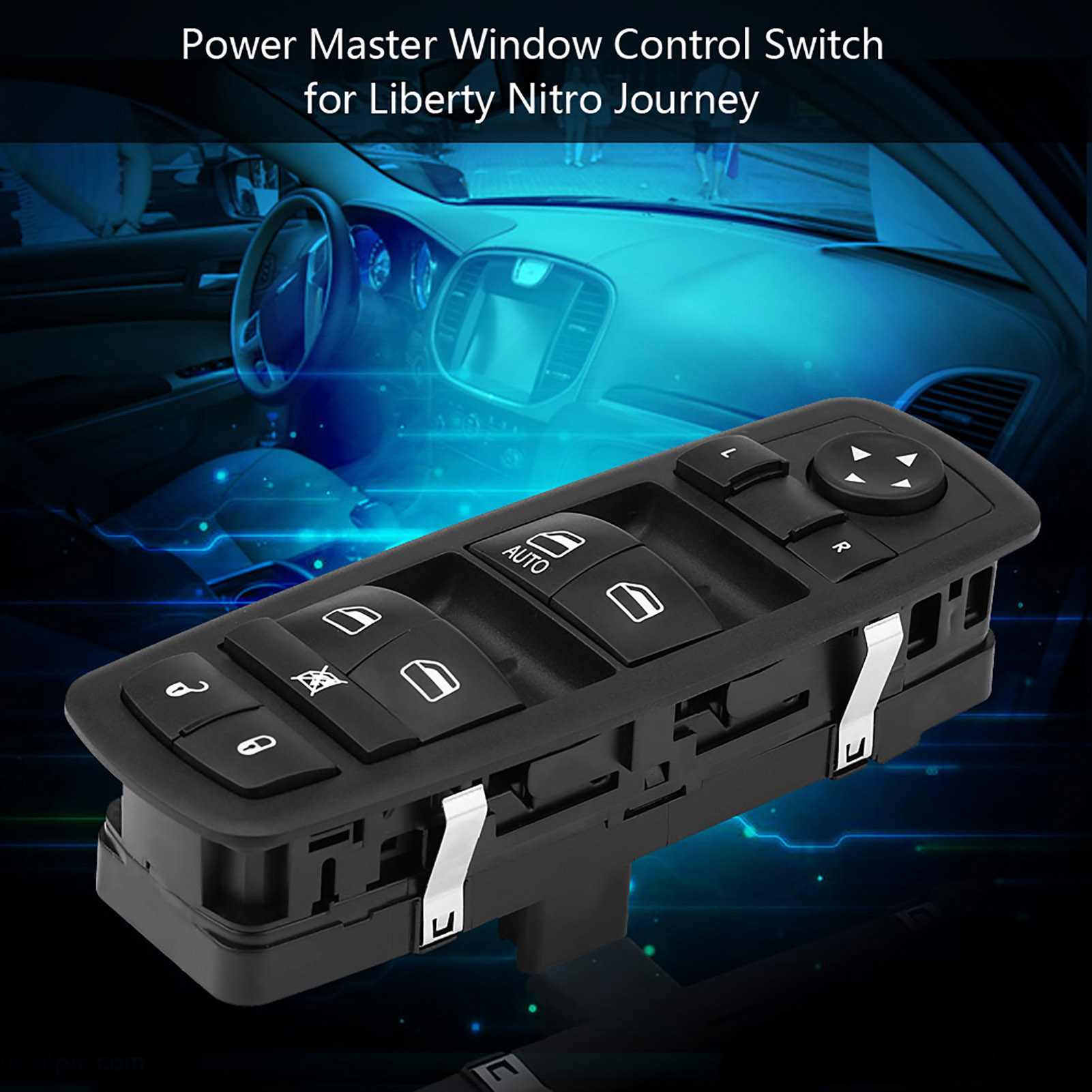 Elektrischer Fensterheberschalter Fahrerseite Für Jeep Liberty Nitro Journey (4602632ag)