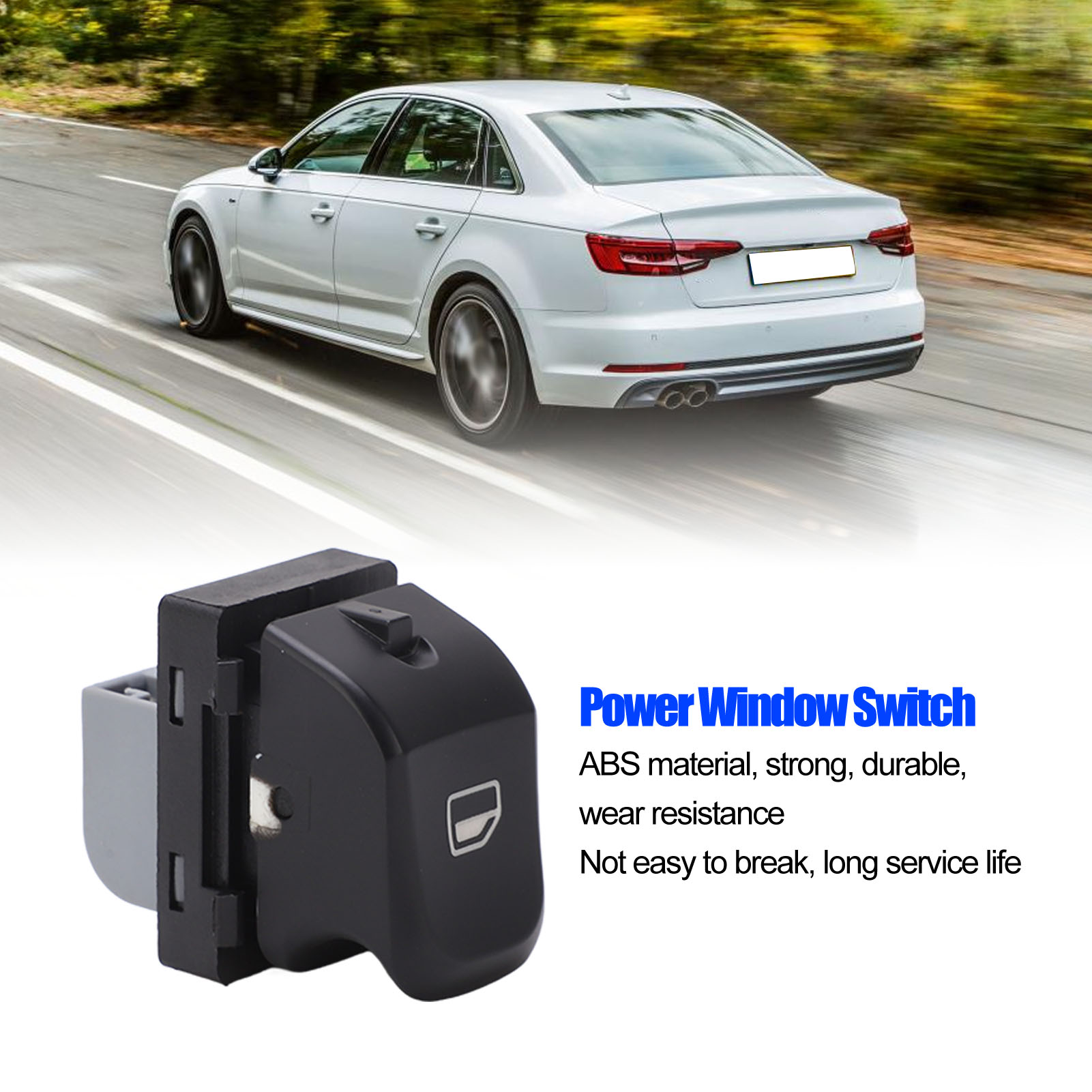 Hauptschalter Für Elektrische Fensterheber, Schwarz, 8k0959855, Für Audi A4 A5 Q5 2008-2015