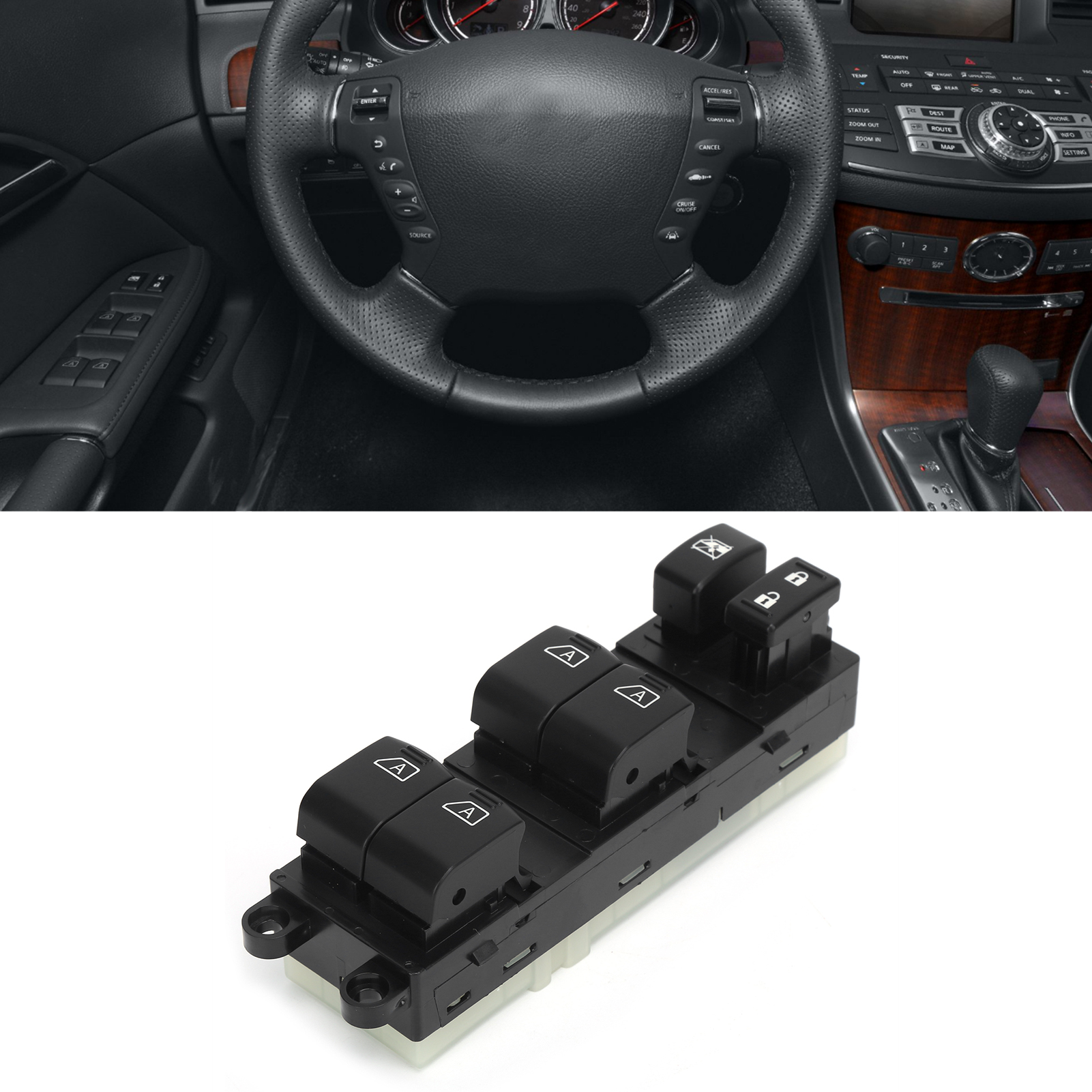 Treiber Für Den Hauptschalter Der Elektrischen Fensterhebersteuerung Für Infiniti M35 M45 25401-eh100 2006-2007