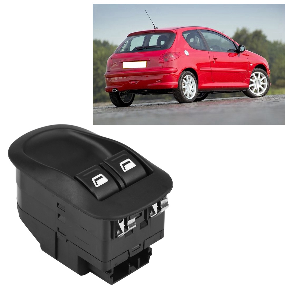 Hauptschalter Für Elektrische Fensterheber Für Peugeot 206 (6554wq) - Kompatibel Mit Baujahren 1998-2010