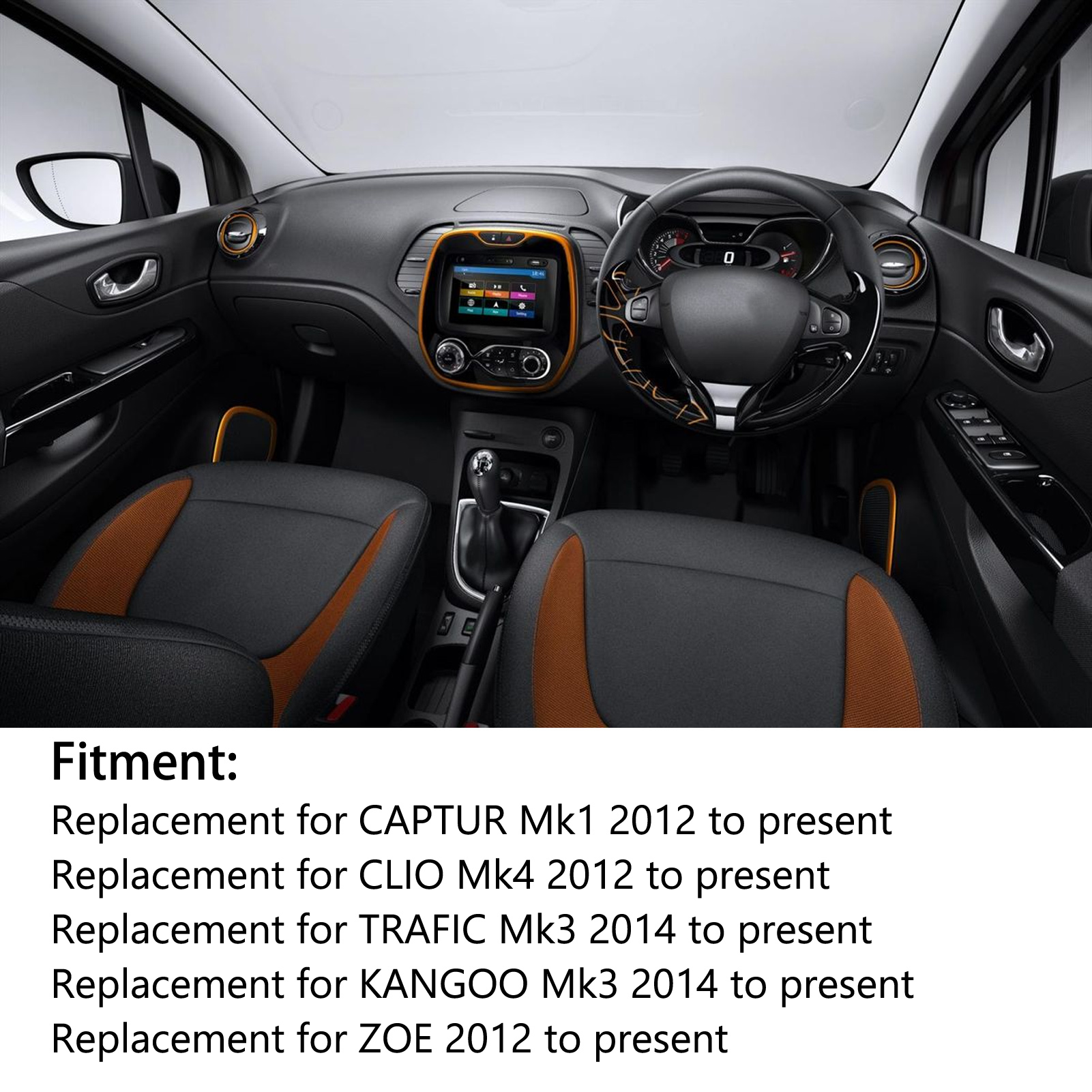 Fensterheberschalter 254118722r Schwarz Kompatibel Mit Renault Captur Mk1 Ab 2012 Und Clio Mk4 Ab 2012