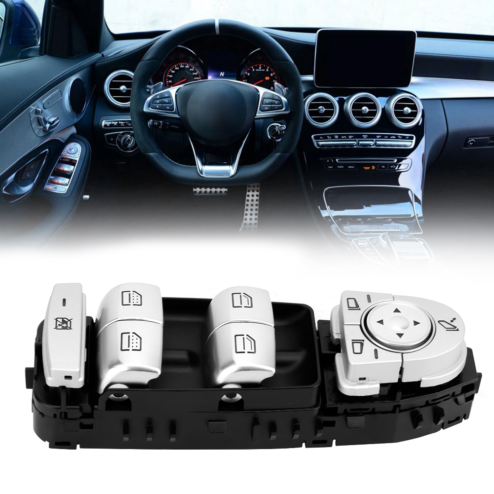 Hauptschalter Für Linkes Fenster, Kompatibel Mit Mercedes Benz C300 C63 C350e W205 S550