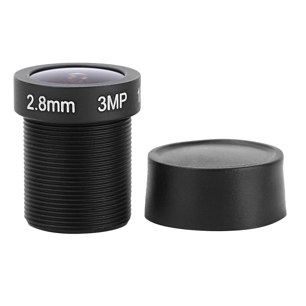 3-megapixel-cctv-sicherheitskameraobjektiv Mit 2,8 Mm Brennweite, Festem 115°-winkel Und M12-anschluss
