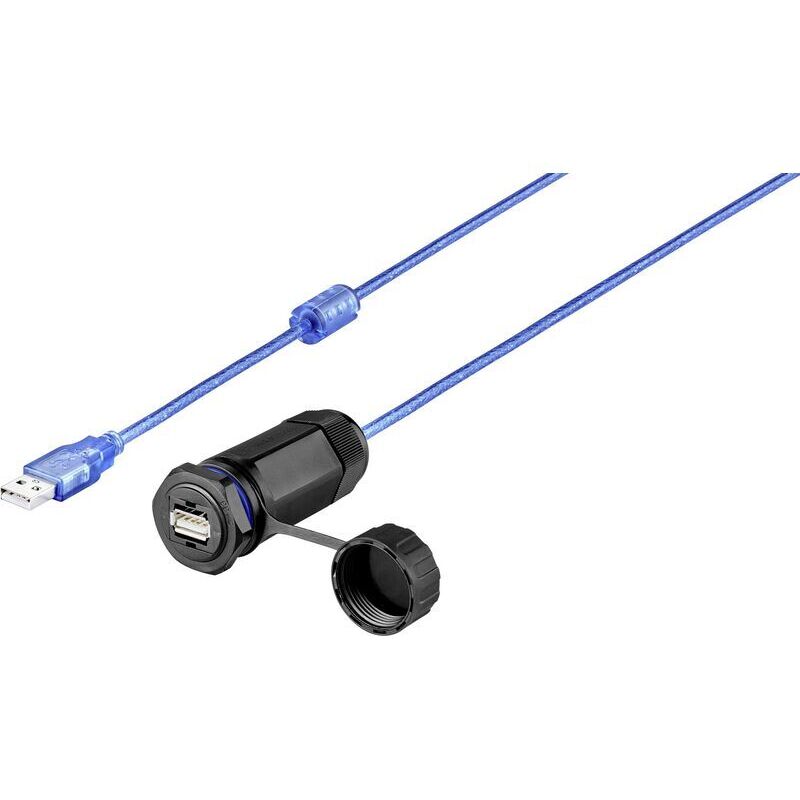 1 M Usb 2.0-kabel (buchse Auf Buchse) Mit Schutzkappe – Referenz A865112