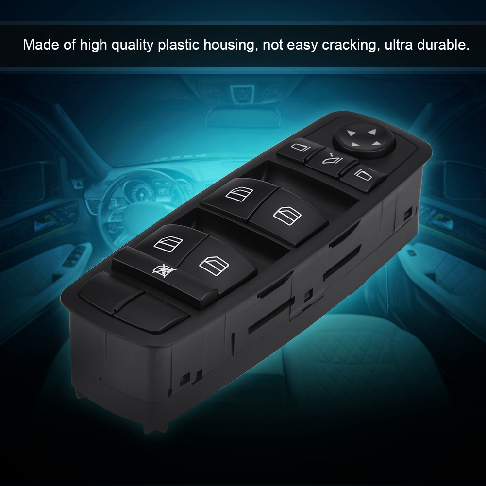 Hauptschalter Für Elektrische Fensterheber [mercedes-benz] Gl320 Gl350 Ml320 Ml350 R63 Schwarz Oem 2518300290