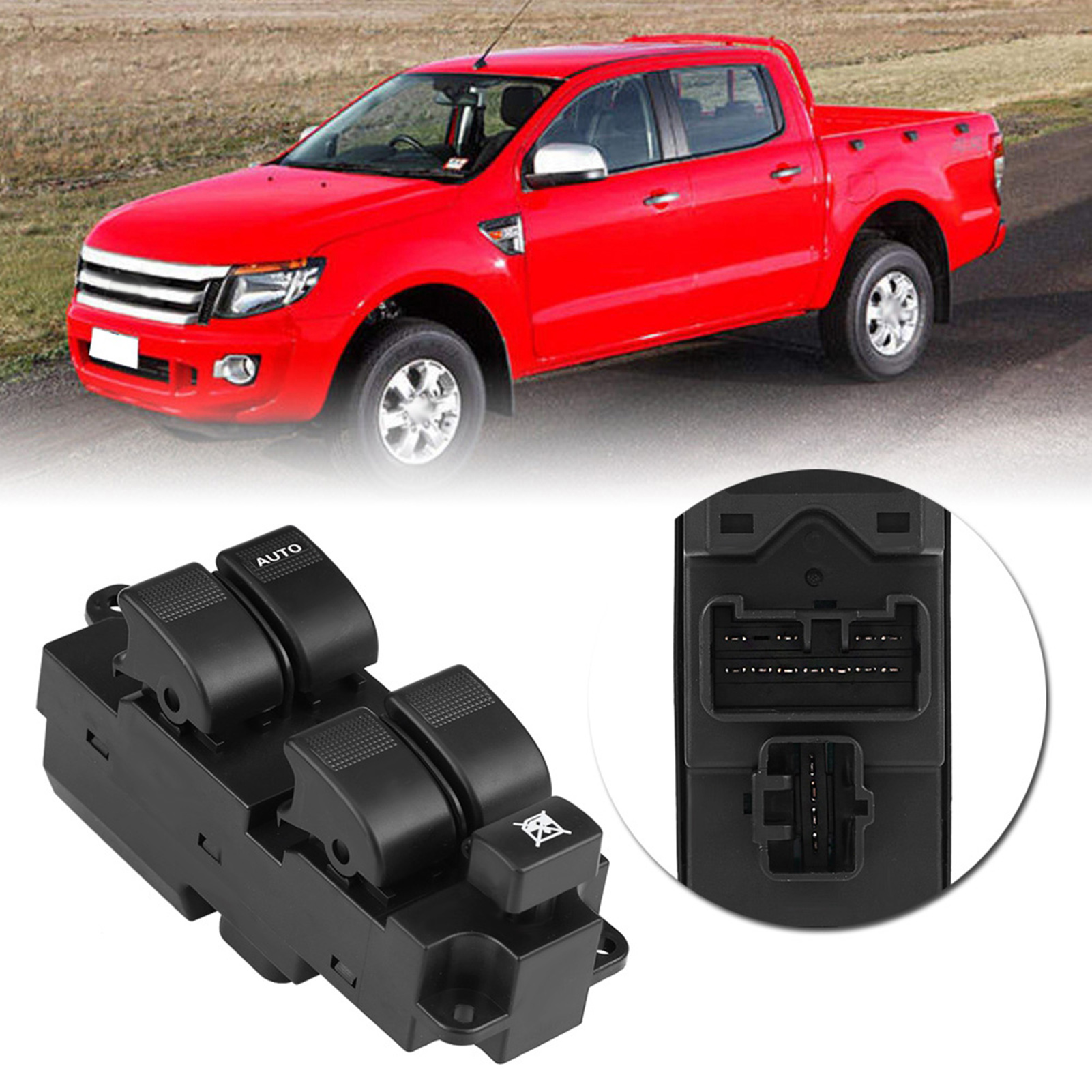 Elektrischer Hauptfensterheberschalter Fahrerseite Ab39-14540-ab Für Ford Ranger Mazda Bt-50 4-türer
