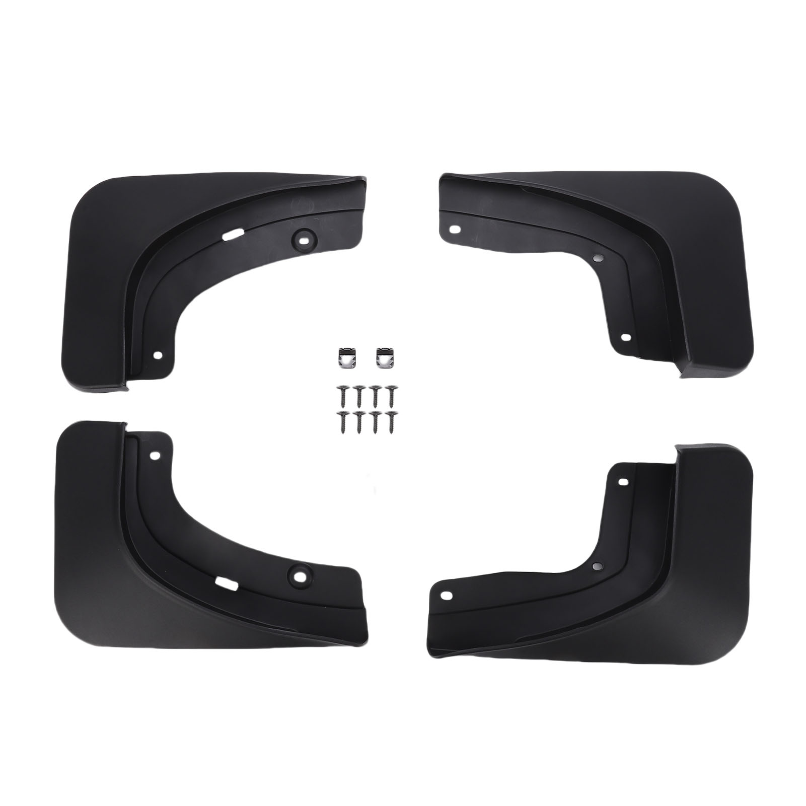 Radschutz-set Vorne/hinten Für Jeep Grand Cherokee Wl 2022-2025, Abs, Schwarz, 4-teilig