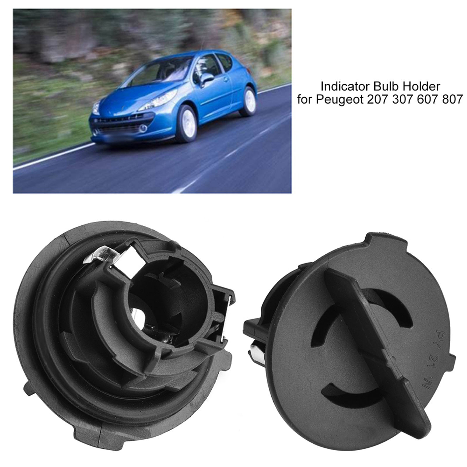 Blinkerlampenfassung, Kompatibel Mit Peugeot 207 307 607 807, Originalteilenummer 621546