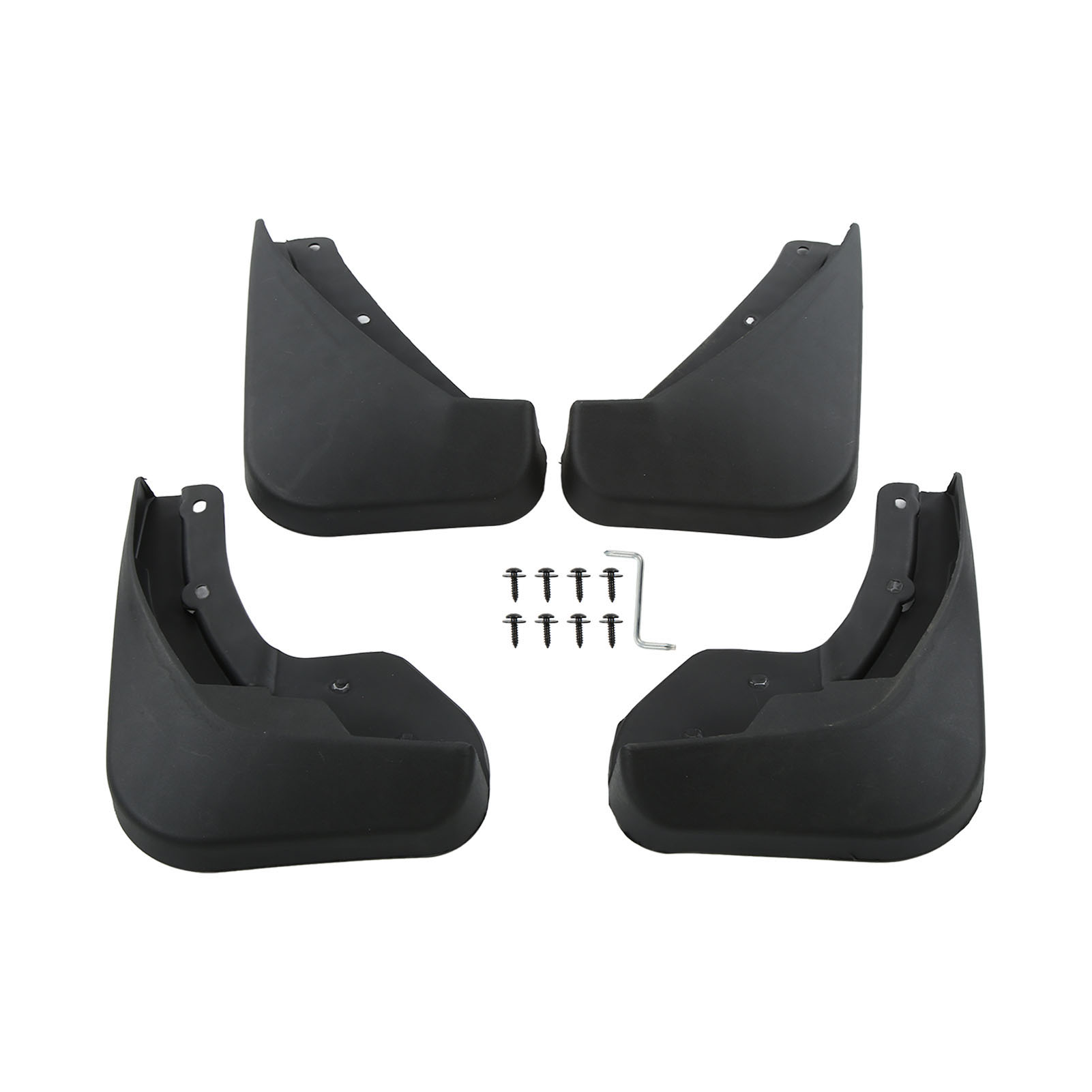 Xc40 (2018–2021) Spritzschutz – Schwarze Abs-kotflügel – 4-teiliges Set